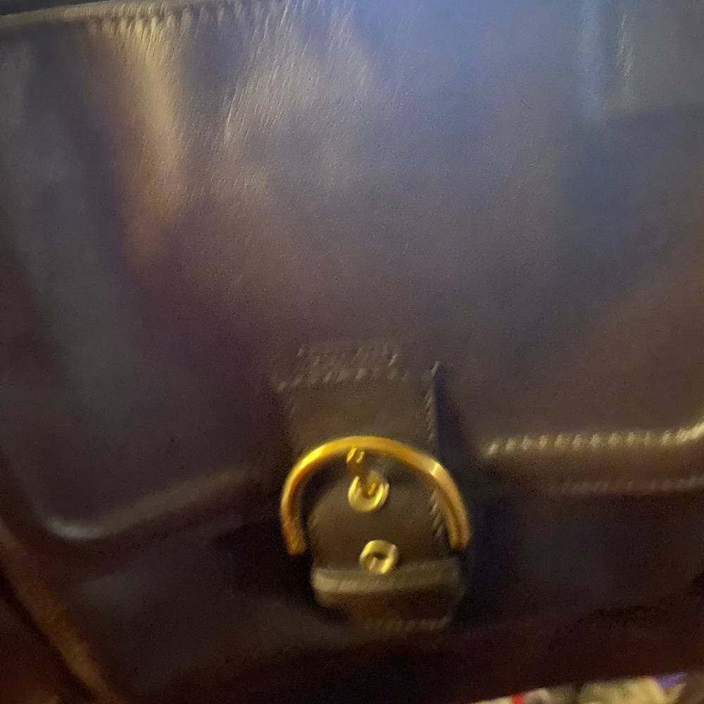 Coach CAMPBELL BELLE Brown Leather CARRYALL - Picture 8 of 9